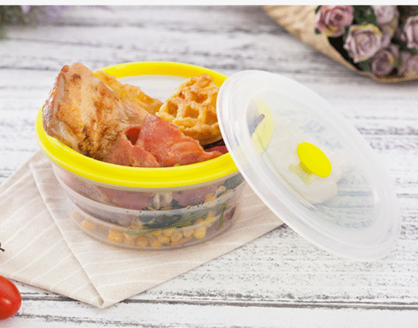 Collapsible Food Storage Container - Round - Image 5