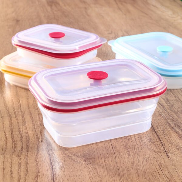 Collapsible Food Storage Container _Rectangle - Image 2