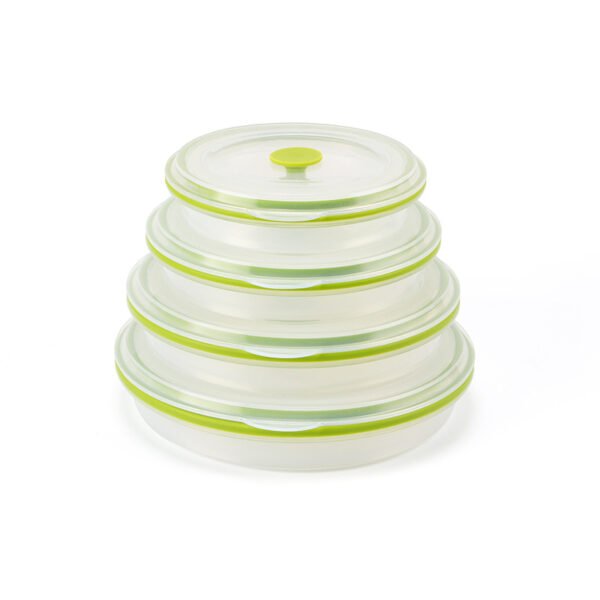 Collapsible Food Storage Container - Round