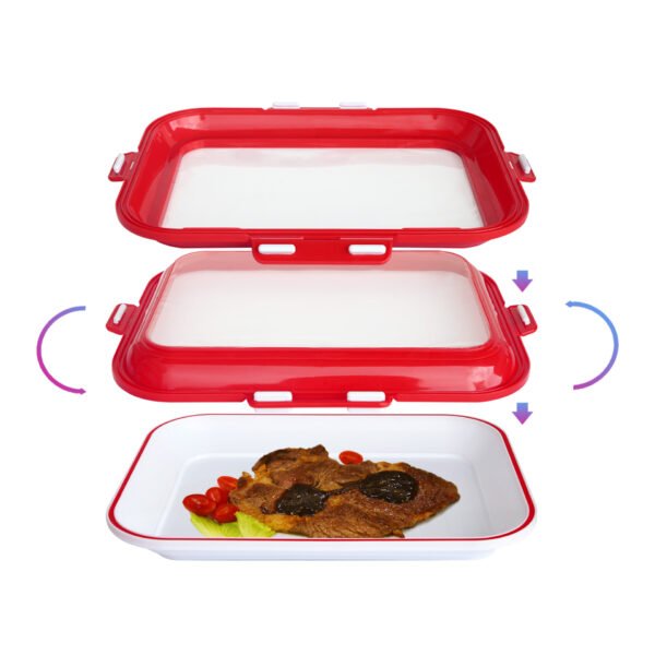Food Storage Tray - Rectangle - Image 2