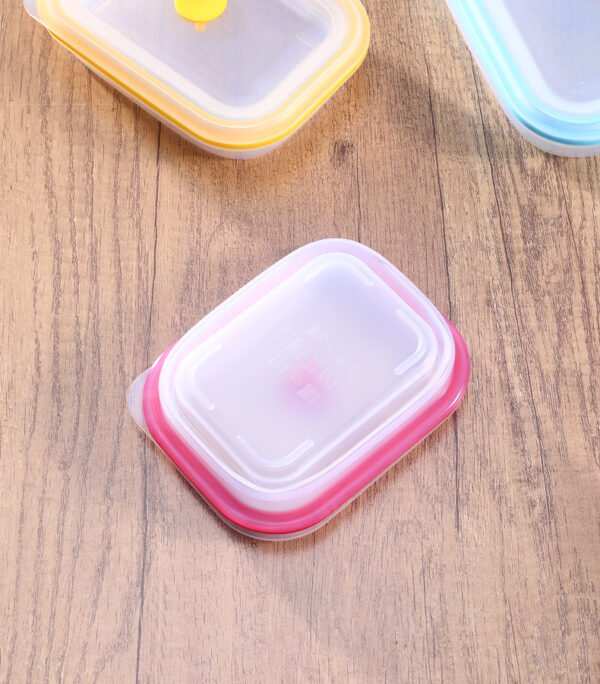 Collapsible Food Storage Container _Rectangle - Image 4