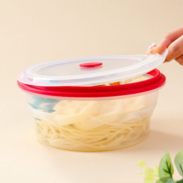 Collapsible Food Storage Container - Round - Image 3