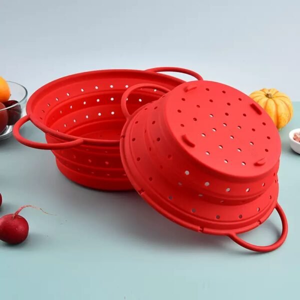 Collapsible Silicone Colander - Image 2
