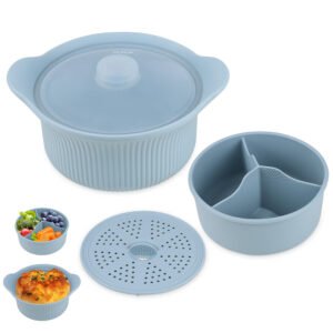 silicone microwave steamer