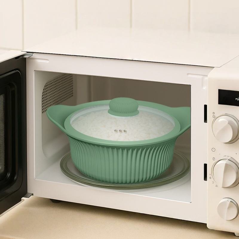 silicone microwave steamer
