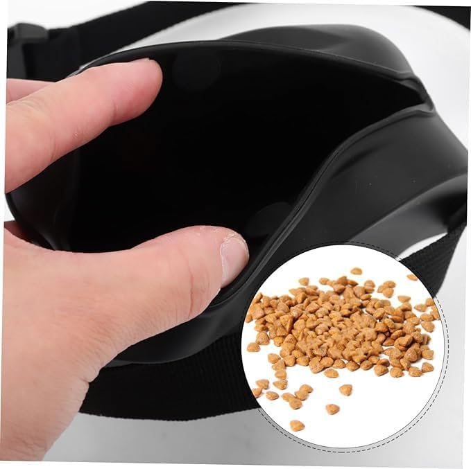 Silicone treat bag wholesale dual compartments design