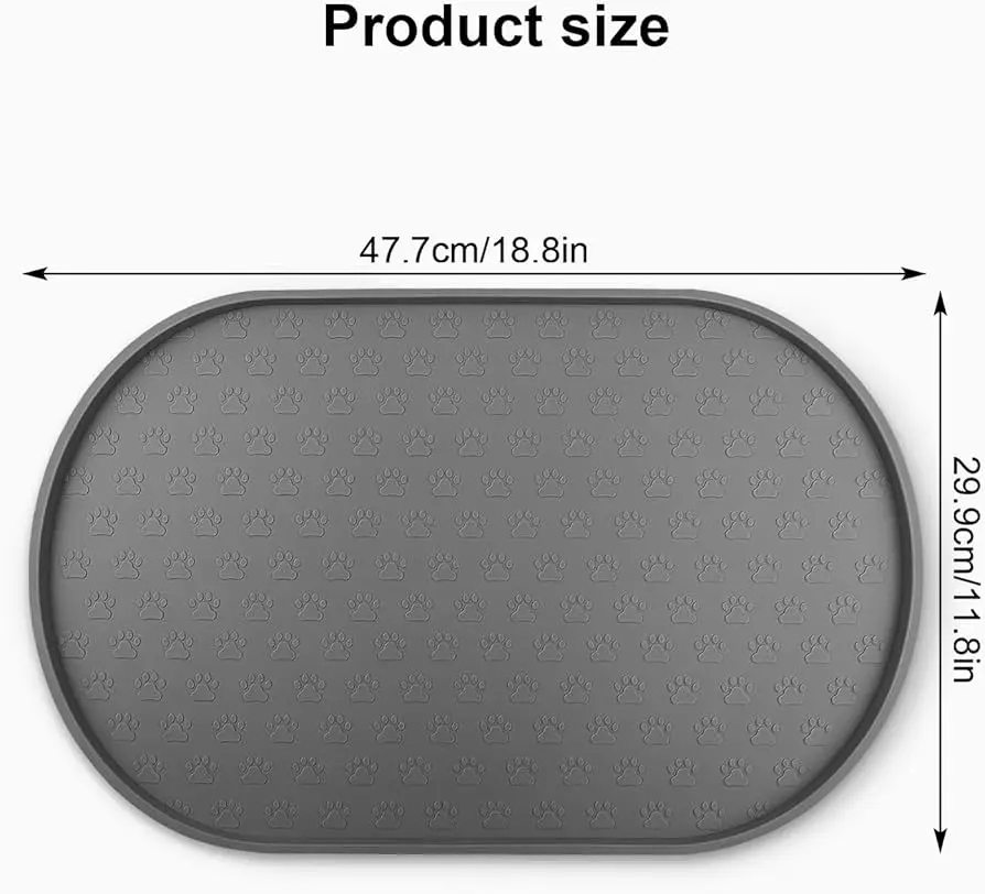 Food-Grade Silicone Pet Feeding Mat with High-Lip Edge | Yobonjee OEM/ODM