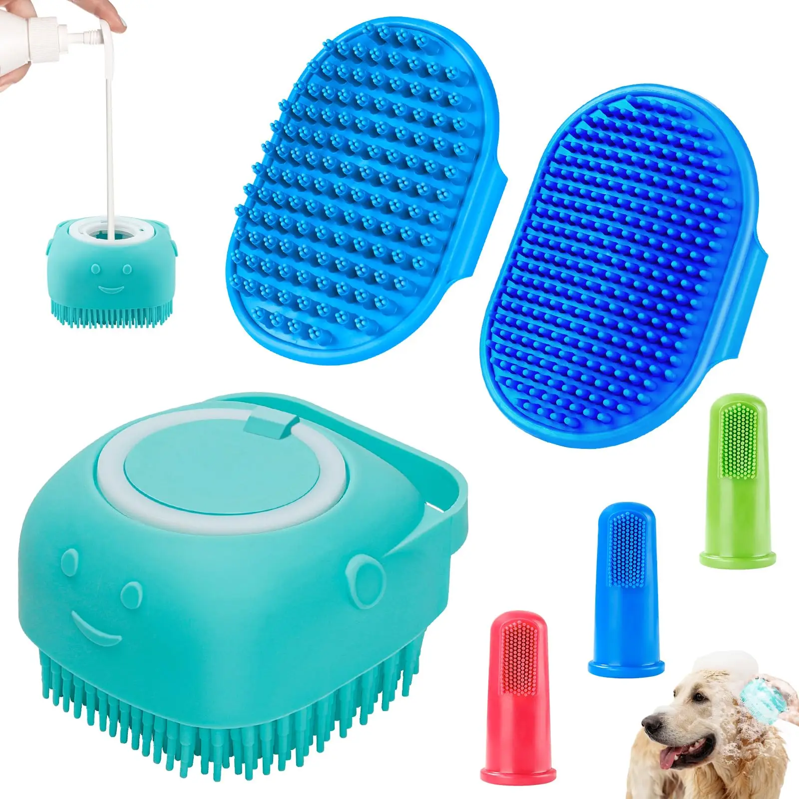 Pet Grooming Brush for Dogs and Cats