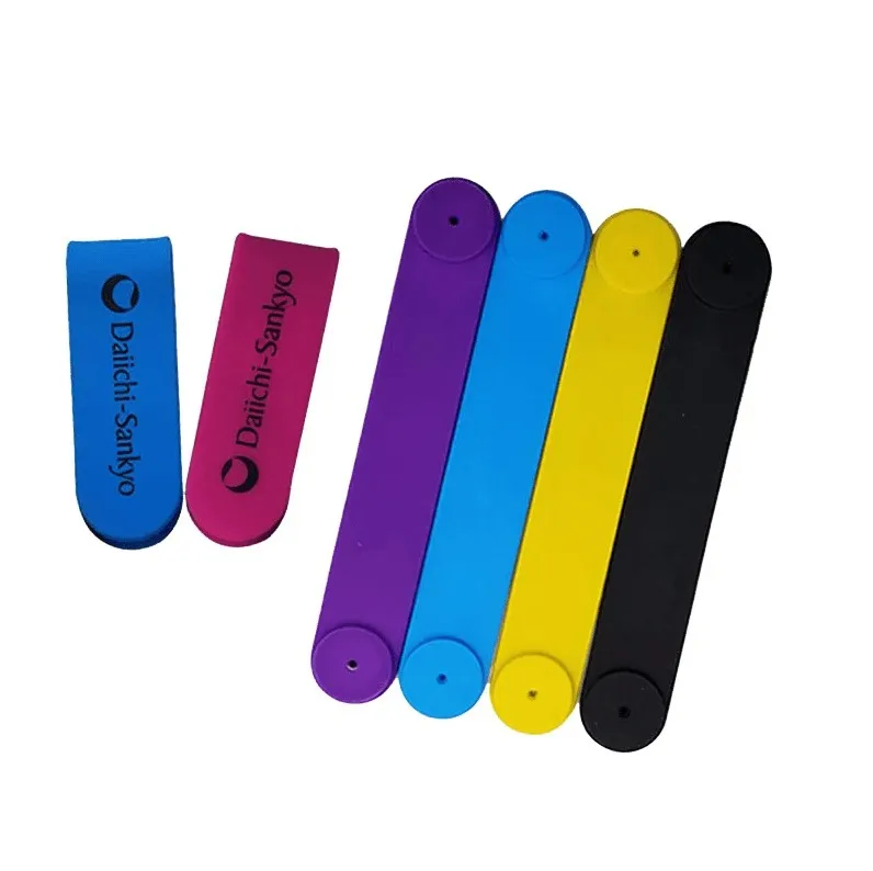 Custom magnetic soft silicone earphone cable winder cord organizer OEM