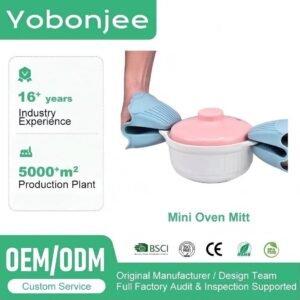 Food Grade Silicone Oven Mitts OEM Manufacturer Yobonjee