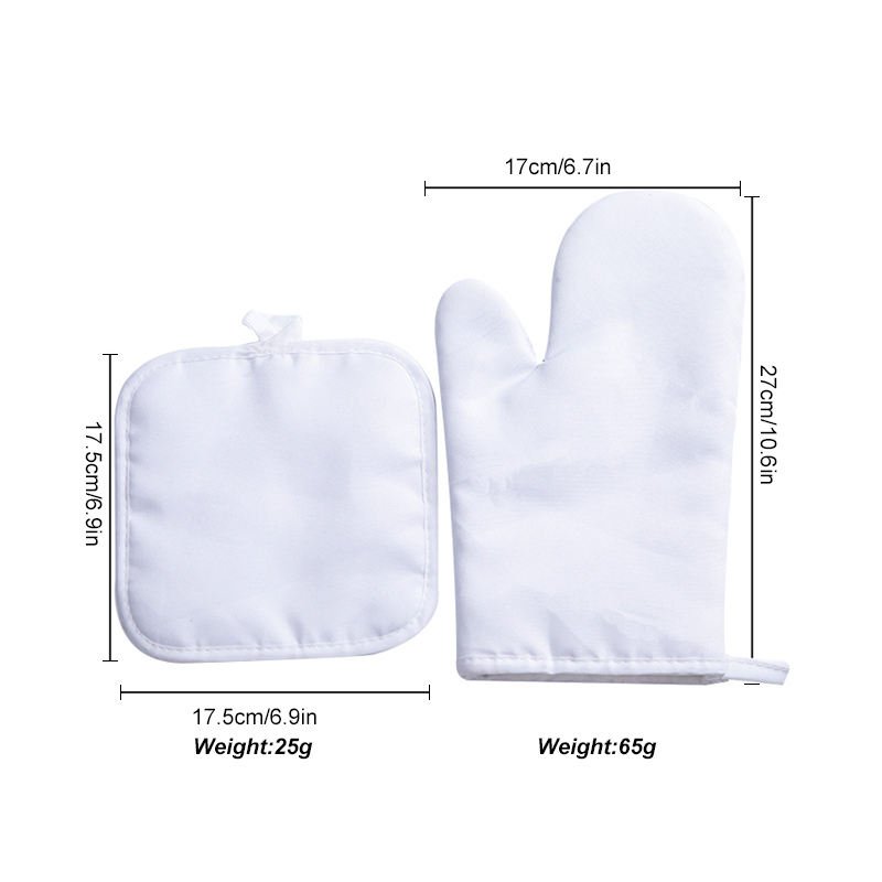 Yobonjee OEM Cotton Silicone Oven Mitt Custom Color