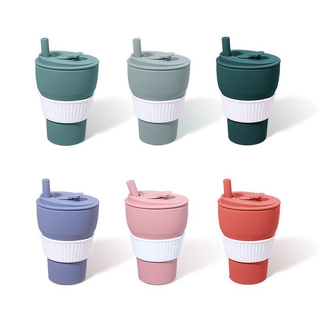 Collapsible Silicone Travel Cup OEM Wholesale Yobonjee