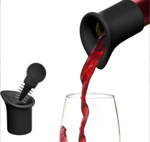 Silicone wine bottle stopper pourer OEM manufacturer wholesale B2B